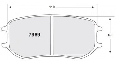 PFC Brake Pads 7969.XX.26.44 - Competition Motorsport